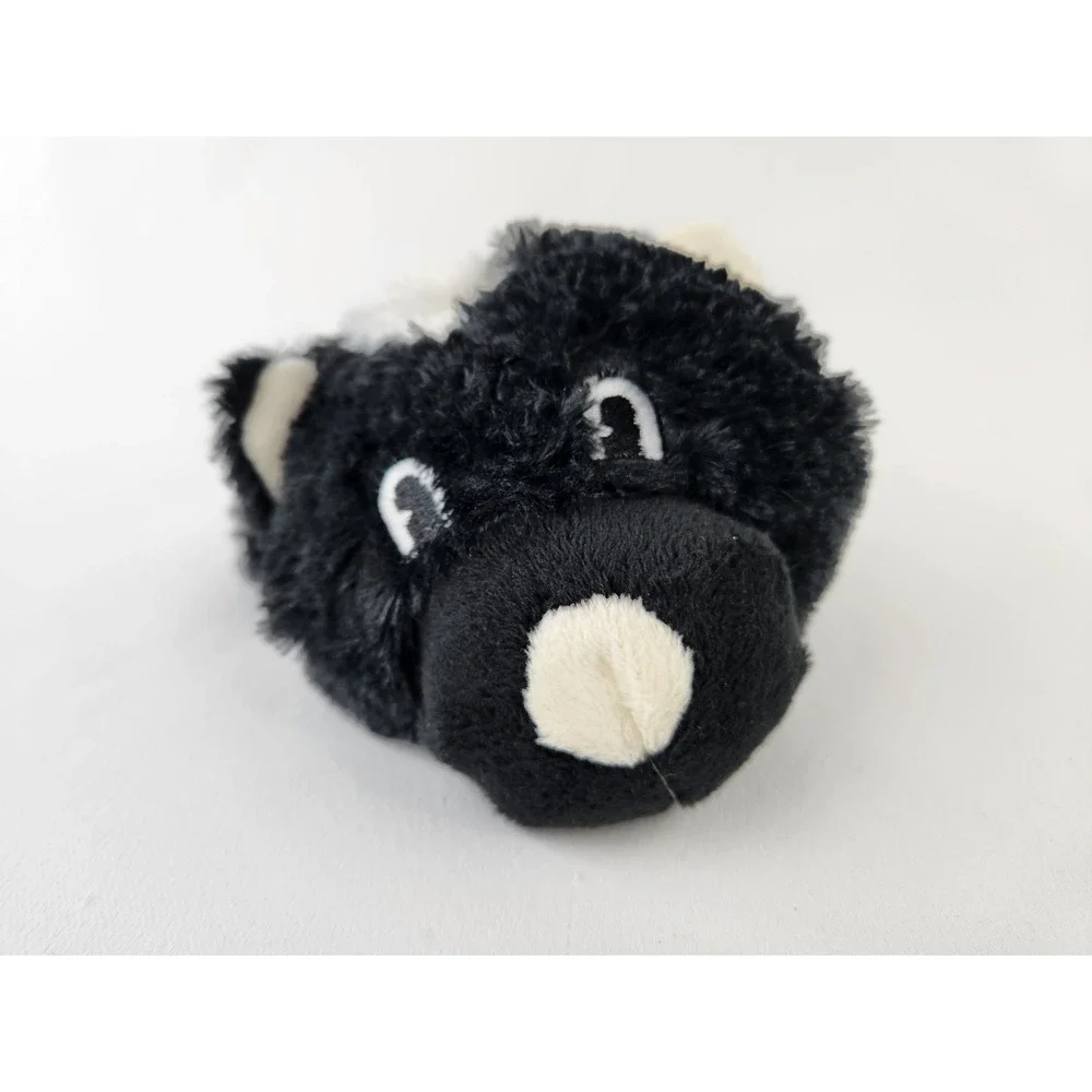 Think Dog Skunk Plush Toy Large Tug Toss Fetch Dog Toy‎ Rope Squeaker Tail